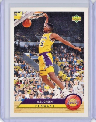 1992-93 Upper Deck McDonald's #LA5 A.C. Green - Los Angeles Lakers