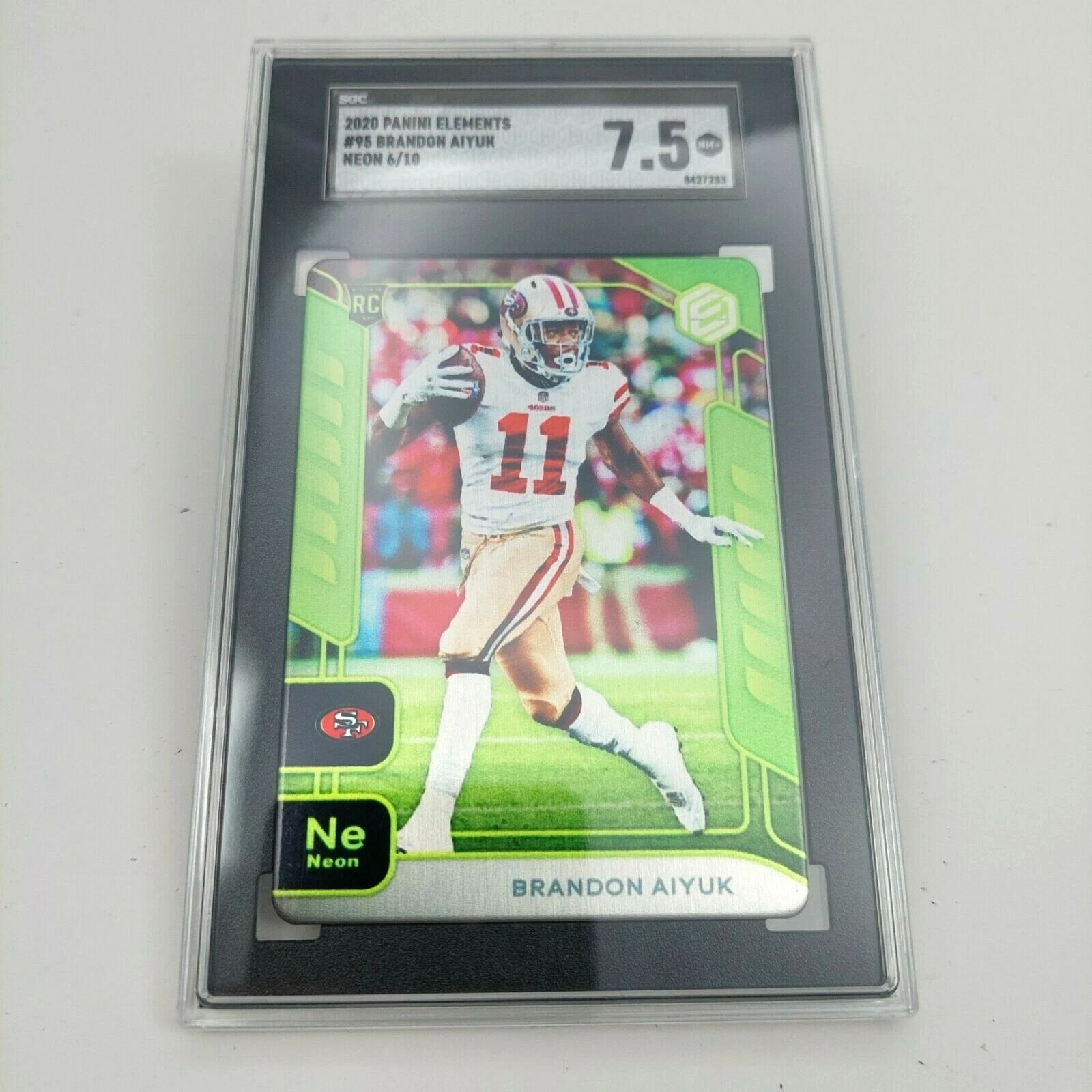 Brandon Aiyuk Panini Elements #95 Base