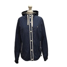 Penguin Navy Blue Lightweight Hooded Jacket Uk Women's Medium H398
