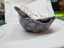 Handmade cotton microwave bowl holders ***Set Of Two  (Bowl Shown Not Includrd)