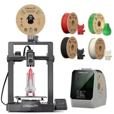 Creality Ender 3 V3 KE 3D Printer 500mm/s High Speed with Dryer Plus+4 Rolls PLA