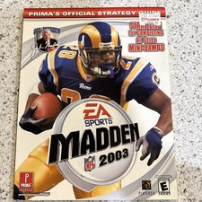 Vintage Madden 2003 Official Prima Strategy G...