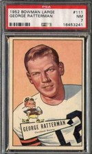 1952 Bowman Large Football Cards 13