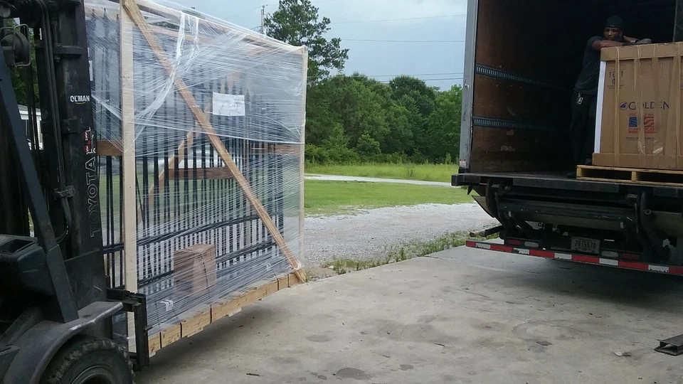 On Sale! #1417 20’ Driveway Slide Gate Iron Steel Metal Yard Gate Safety Home US - Image 4 of 4