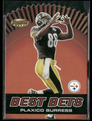 2000 Bowman's Best #B2 Plaxico Burress Best Bets