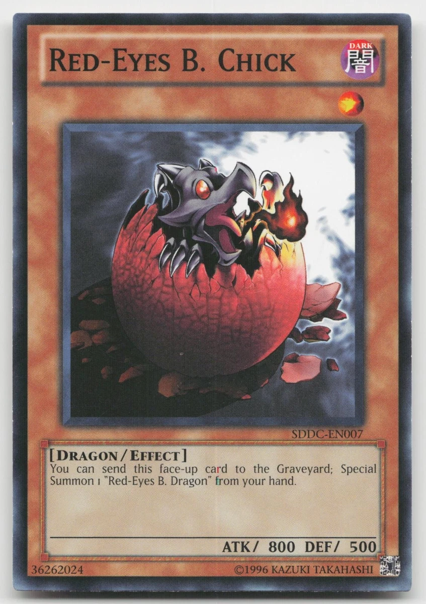 超美品　遊戯王　RED-EYES B.CHICK 英語 Yugioh Red Eyes B Chick for sale | eBay