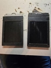 Graflex 2.25" x 3.25" Cut Film Holder Pack Of 2 Good Condition 
