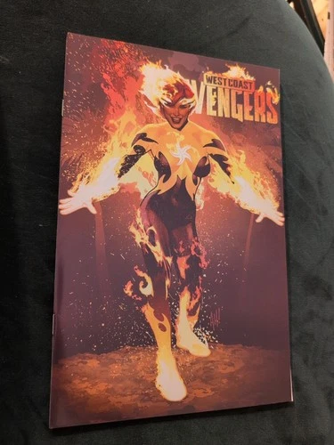 WEST COAST AVENGERS #1 FOIL ADAM HUGHES  VARIANT