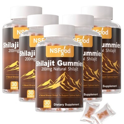 Shilajit Pure Himalayan Shilajit Gummies for Men, Gummies 85+ Trace Minera USA