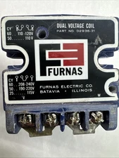 Furnas D2936-31 Dual Voltage Contactor Motor Starter Coil 110 120 208 220 240