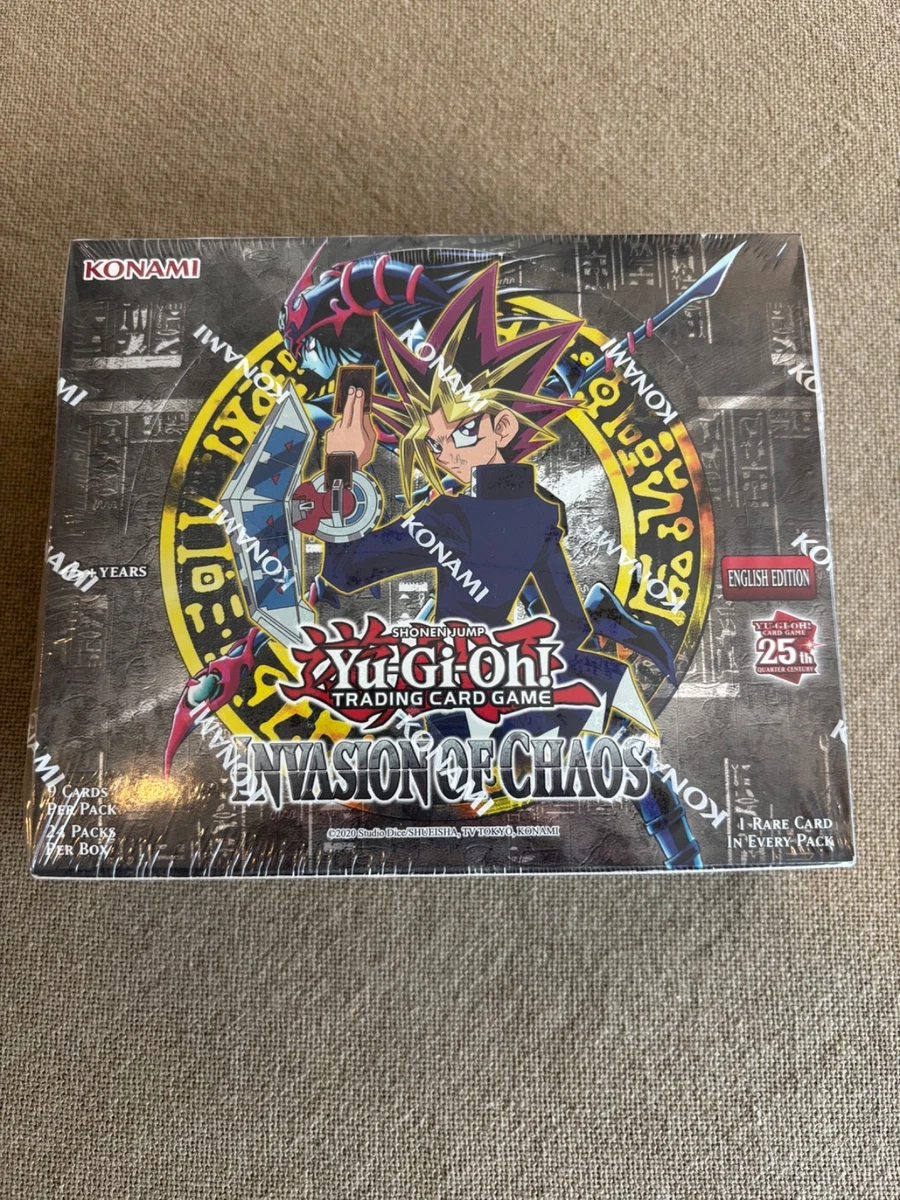 遊戯王 EU版 INVASION OF CHAOS 未開封 BOX 復刻版 .: Yu-Gi-