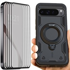 For Google Pixel 10/Pro/Pro XL Shockproof Case Kickstand Cover Screen Protector