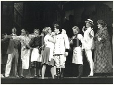 1986 TEATRO Nancy BRILLI Enrico MONTESANO in "Se il tempo fosse un gambero" (4)