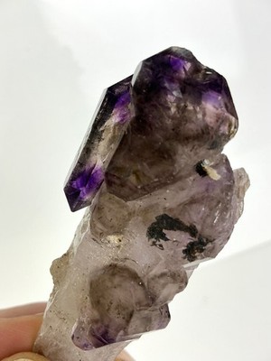 Rauchiger Amethyst Zepter Kristall - Chibuku Mine, Simbabwe