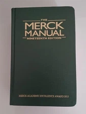EUC The Merck Manual of Diagnosis and Therapy 19th Edition 2011 Hardcover Tabbed
