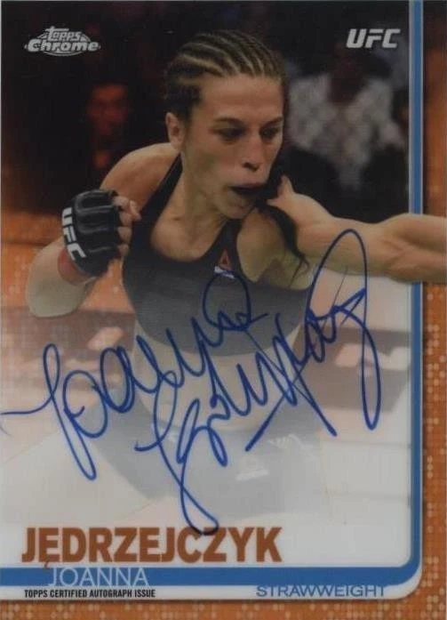 2015 Topps UFC Champions - Joanna Jedrzejczyk #FA-JJ for sale | eBay