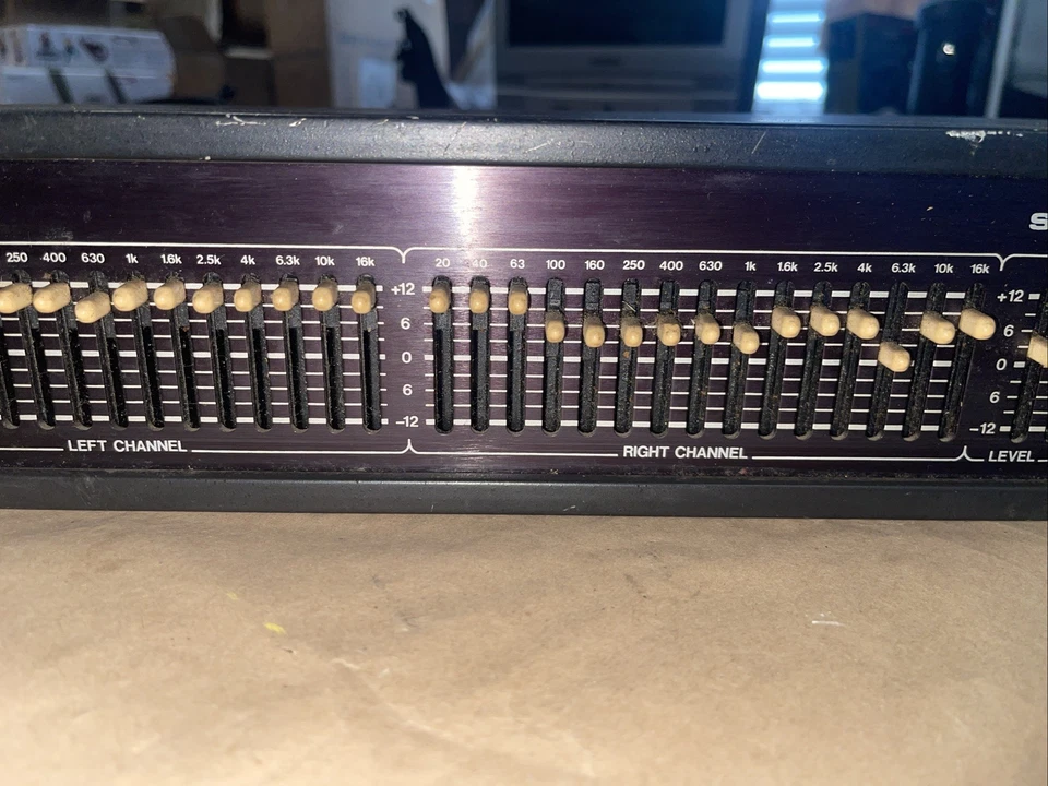 Ecualizador de ecualizador MXR estéreo quince doble 15 bandas, modelo 127 - sin probar Foto 4 de 4