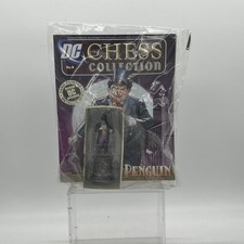 Eaglemoss DC Chess Collection Issue 4 PENGUIN Black Knight Sealed Hand Painted