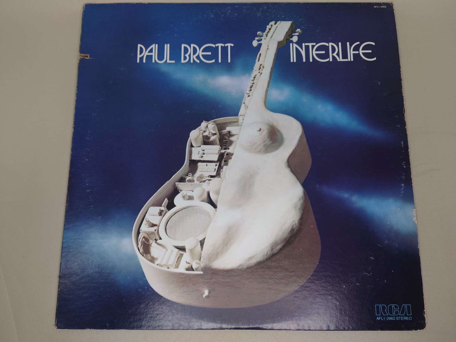Paul Brett – Interlife LP RCA AFL1-2962 USA Press Prog Rock VG+ Vinyl