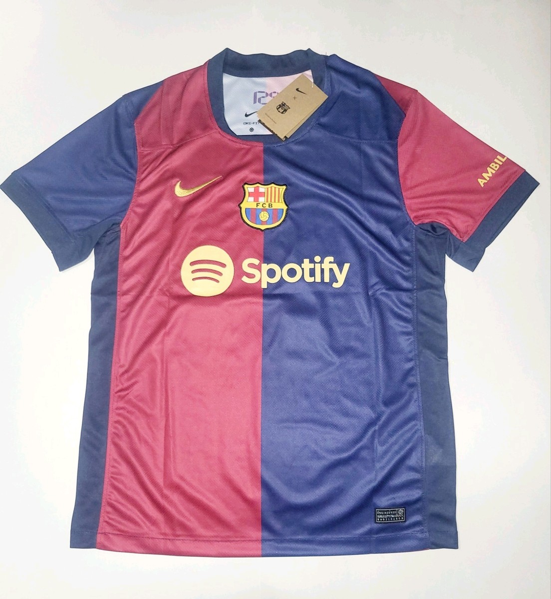 ウェア FC Barcelona 2023-2024 Lamine Yamal 19 Nike Barcelona Home Lamine Yamal 19 Jersey 2024-2025 (La Liga)
