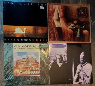 4 x Van Morrison   -   LP - Sammlung -  gut  bis sehr guter Zustand