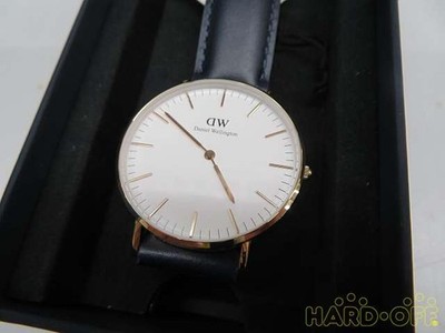 DANIEL WELLINGTON CLASSIC SOMERSET Quartz Analog Watch Authentic From Japan