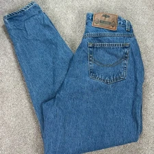 Vintage PS Gitano Jeans Womens Size 16R Mom Jeans Denim High Waist Blue