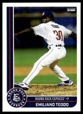 2025 Emiliano Teodo Choice Minor League Rookie Card Round Rock Express