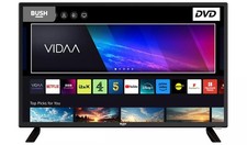 Bush 24 Inch TV SMART TV DVD Combi H236V6D HD Ready Freeview Play Miracast