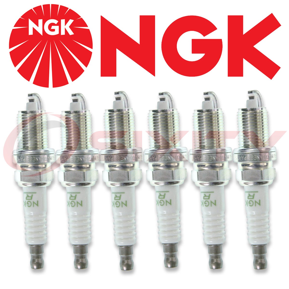 6 PCS NGK V-POWER PREMIUM COPPER SPARK PLUGS ZFR6F-11G 6987
