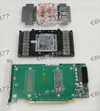 Tesla V100 16GB GPU SXM2 + water cooler block...