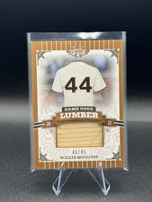 Willie McCovey 2022 Leaf Lumber Bronze Game Used JUMBO Bat Relic /45 Giants HOF
