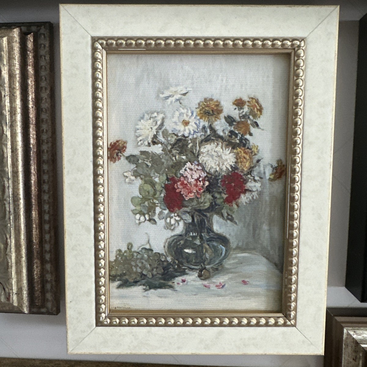 6 pk Set PETAL LANE Mini Gallery Wall Art Framed Print Decor NEW