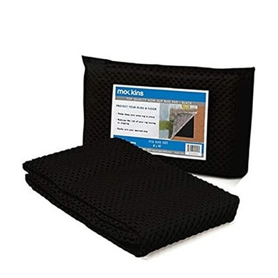  Black Premium Grip and Non Slip Rug Pad 8 x 10 Area Rug Pad Keeps 8' x 10'