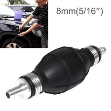 Hand Fuel Primer Pump 8mm 5/16 9001-089A Bulb Type Boat Fuel Diesel Pump