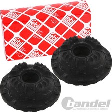 2 FEBI DOMLAGER FEDERBEINLAGER VORNE für AUDI A4 B8 für AUDI A5 8T,8F Q5 8R