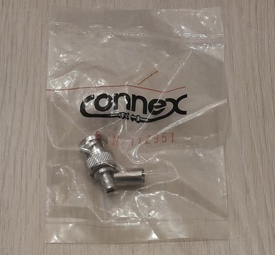 112951 (AMPHENOL CONNEX) Lot of 10  BNC Crimp Plug  Att 734A/D 1505A FREE SHIP