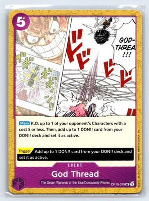 God Thread (Reprint) UC Premium Booster -The Best- Vol. 2 OP10-079 LP