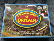 The Great Game of Britain Railway Board Game - 1997   -  Complete family fun