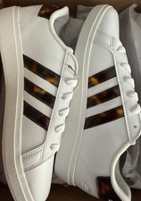 Girls adidas Size 4.5 big Girl Grand court 2.0 Big K Tennis Shoe