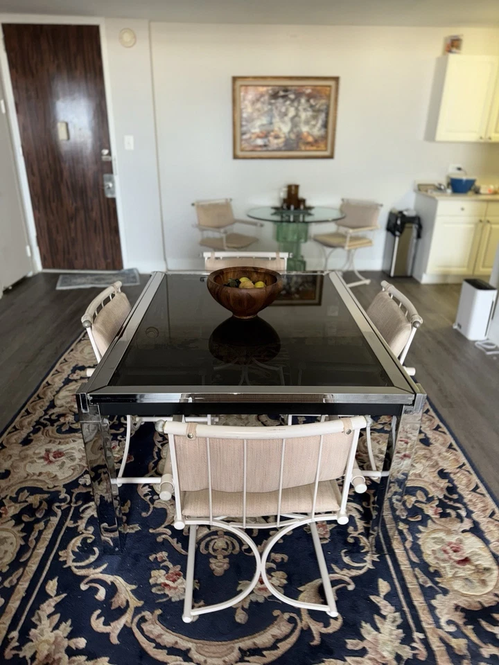 Juego de 6 sillas de comedor Cleo Baldon Aspen director de campaña MCM Foto 3 de 4