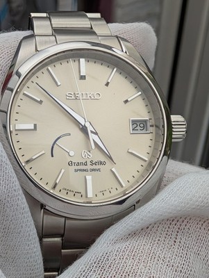 Grand Seiko SBGA083 Spring Drive 9R65 39mm Men's Watch With