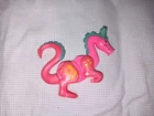 Vintage 1974 Fisher Price Little People Castle Pink Dragon Figure Both Ears