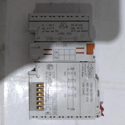 WAGO 750-504 4D0 24V DC 0.5A 0.08-2.5MM 19136