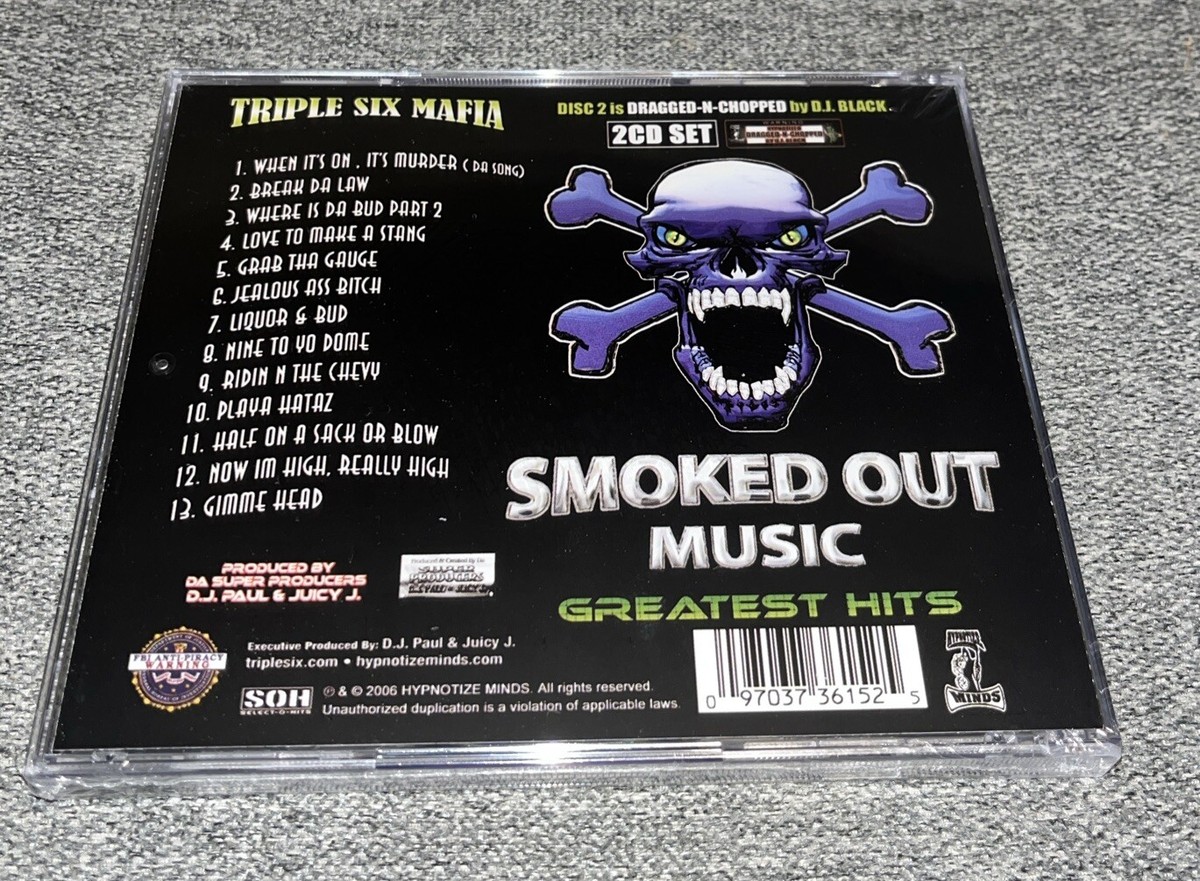 Smoked Out Music's Greatest Hits by Three 6 Mafia (New CD)⭐️Buy
