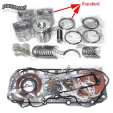 Engine Rebuild Kit (STD or +0.50mm Pistons&Rings) For Komatsu 4D94LE-2Z