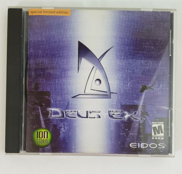  Deus  Ex 2000 Special  Limited Edition Jewelcase PC Very 