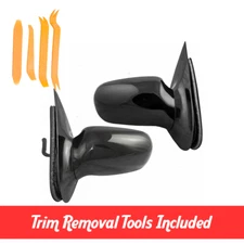 New Driver & Passenger Side Manual Mirror Set For 1995-2005 Chevrolet Cavalier