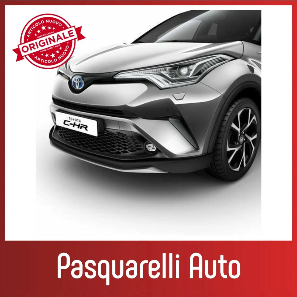 MODANATURA PARAURTI ANTERIORE CROME TOYOTA C-HR ACCESSORIO ORIGINALE PW15410000 - Immagine 3 di 4