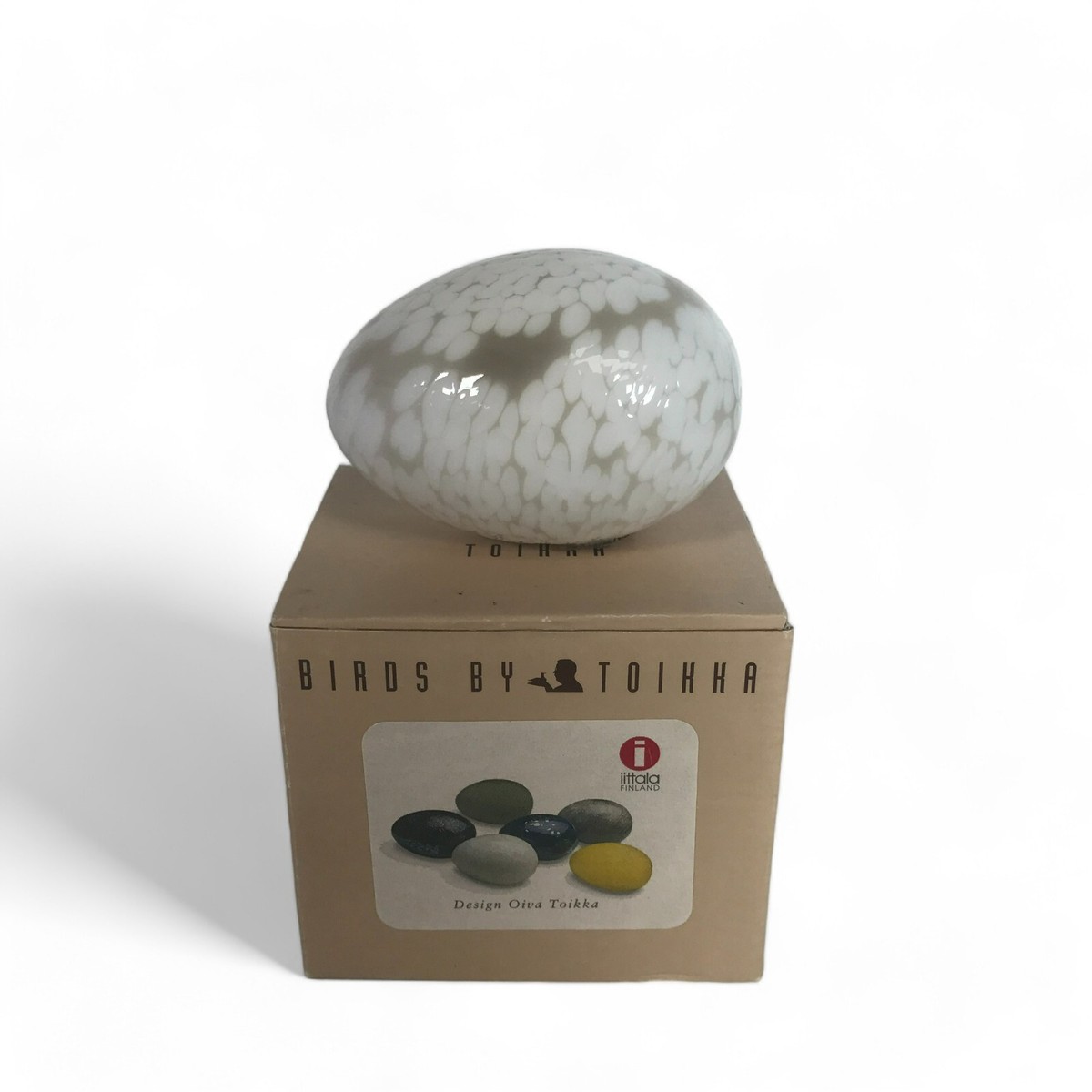 Oiva Toikka Iittala Art Glass Muna Egg | eBay